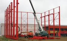 montage staal structuur 